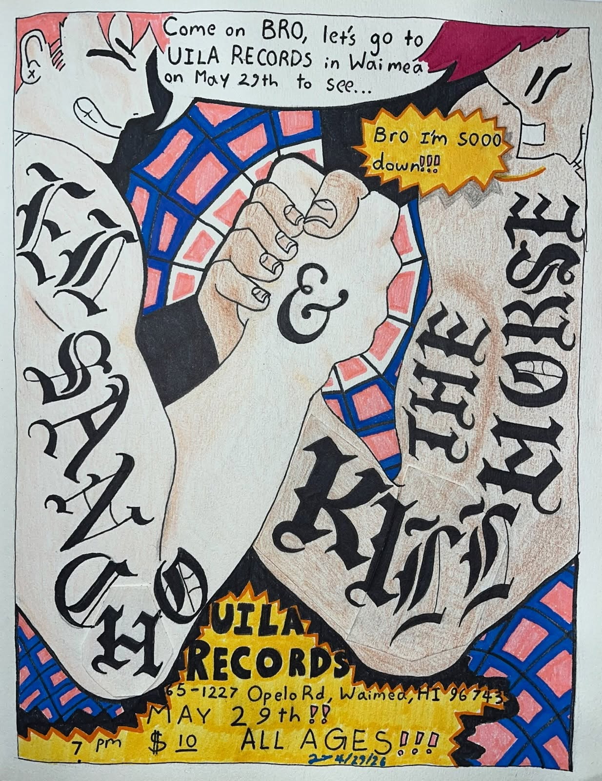 El Sancho show flyer — 052926 UilaWaimea