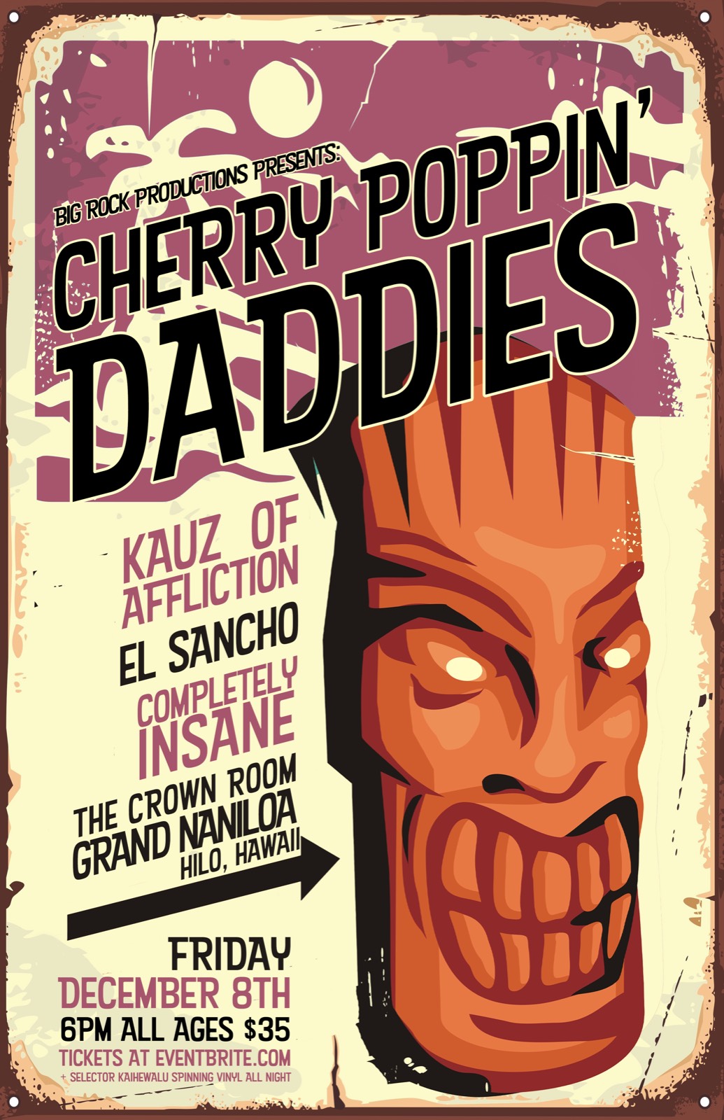 El Sancho show flyer — 120823 CpdHilo
