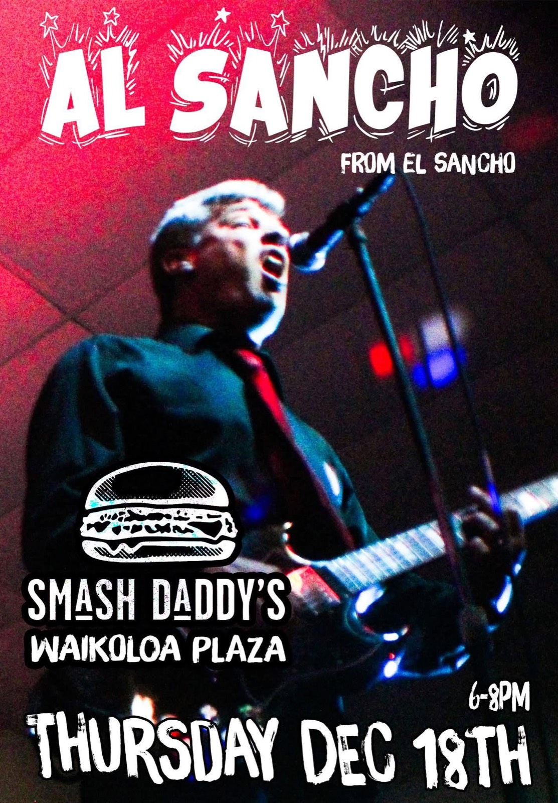 El Sancho show flyer — 121825 AlSanchoWaikoloa
